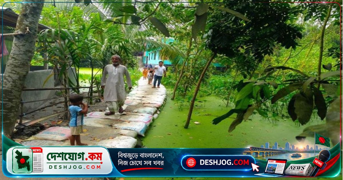 সিরাজগঞ্জের কাজীপুরে ৩০০ ফুট কাঁচা রাস্তা মেরামত, এলাকাবাসী পেল স্বস্তি