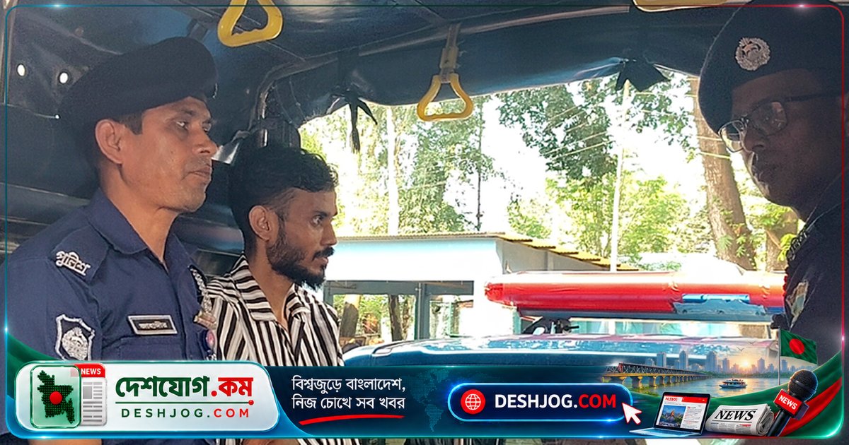 সিরাজগঞ্জে বিদেশি রিভলবার ও গুলি ধরে আটক যুবক, মোটরসাইকেল জব্দ
