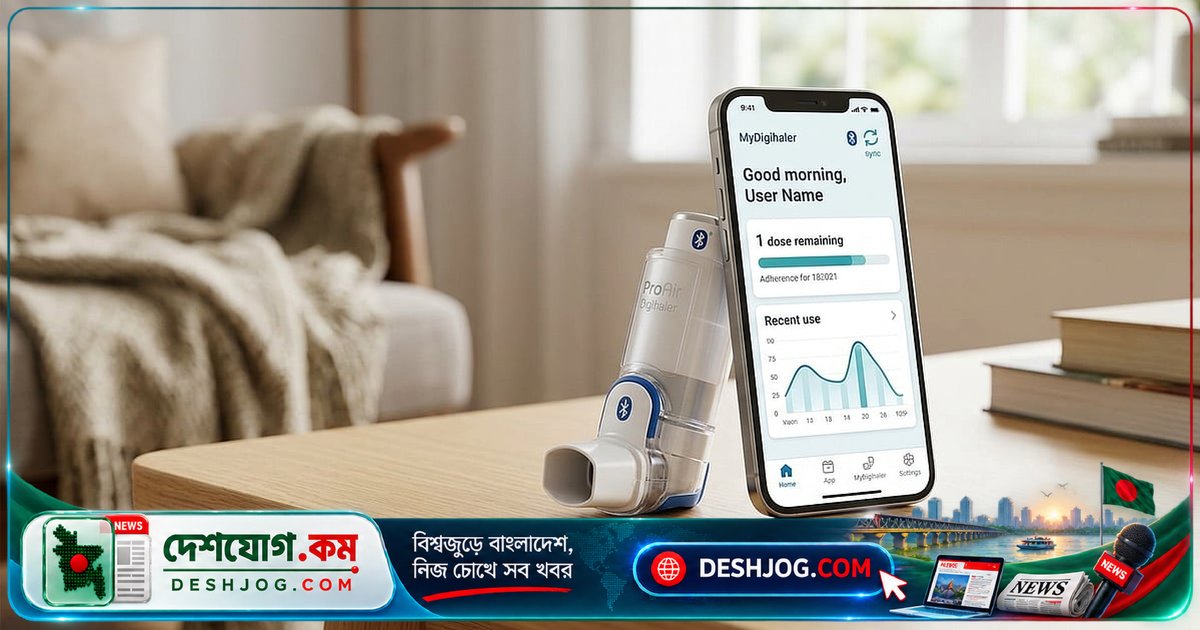 স্মার্ট ইনহেলার: কীভাবে এটি রোগীদের ওষুধ গ্রহণে সহায়তা করছে?