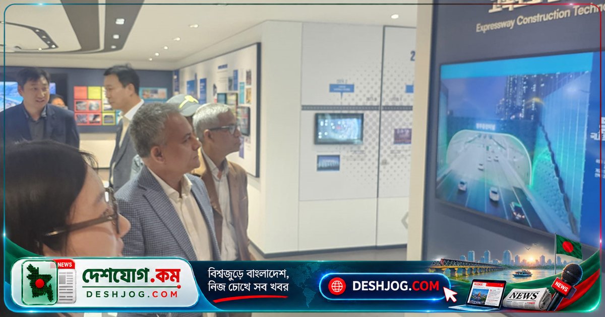 সড়ক পরিবহন ও সেতু মন্ত্রী দক্ষিণ কোরিয়ায় আধুনিক ট্রাফিক ও সেতু ব্যবস্থাপনার অভিজ্ঞতা অর্জন