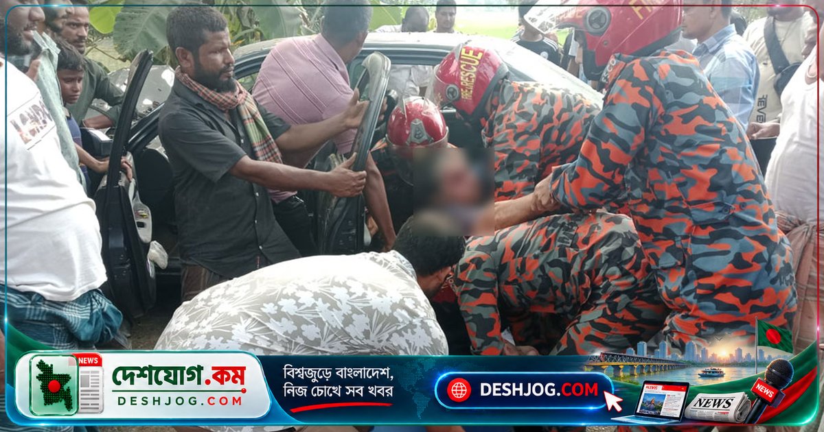 শ্রীমঙ্গলে গাছের সঙ্গে প্রাইভেট কারের ধাক্কায় শিশু মৃত্যুবরণ, পরিবারের তিনজন আহত