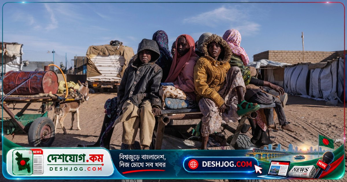 সুদানের যুদ্ধবিধ্বস্ত মানুষের বাঁচার পথ চাদে: ৫৫ হাজার শরণার্থী প্রবেশের চাপে মানবিক সংকটের সীমা অতিক্রম