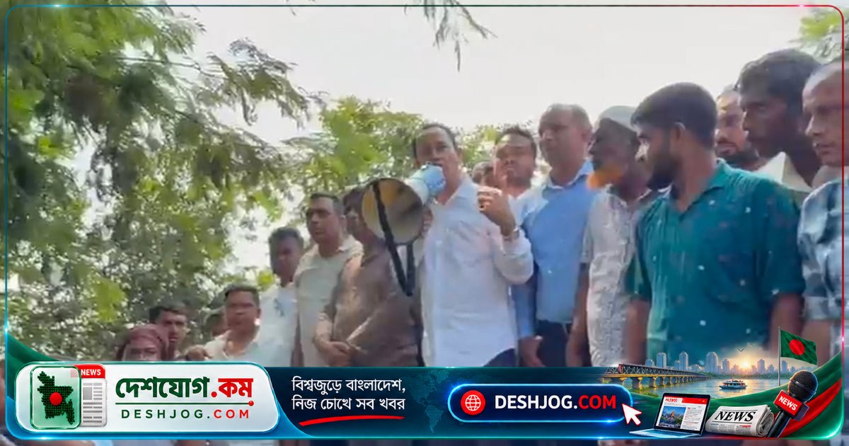 সুনামগঞ্জের তাহিরপুরে চার গ্রামের বাসিন্দাদের মধ্যে আবার সংঘর্ষের প্রস্তুতি, এমপি লাঠি হাতে শান্তি প্রতিষ্ঠা করলেন