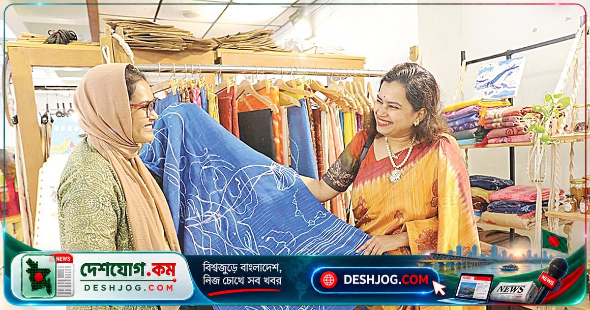 'সুতোর গল্প' মেলায় ধানমন্ডিতে শুরু হয় ঐতিহ্য ও সৃজনশীলতার সমন্বয়
