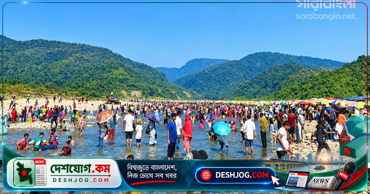 দুর্গাপূজা ছুটির ঢলে সিলেটে আবাসন সংকট: হোটেলে জায়গা না পেয়ে মাজারে রাত কাটাতে হয় পর্যটকদের
