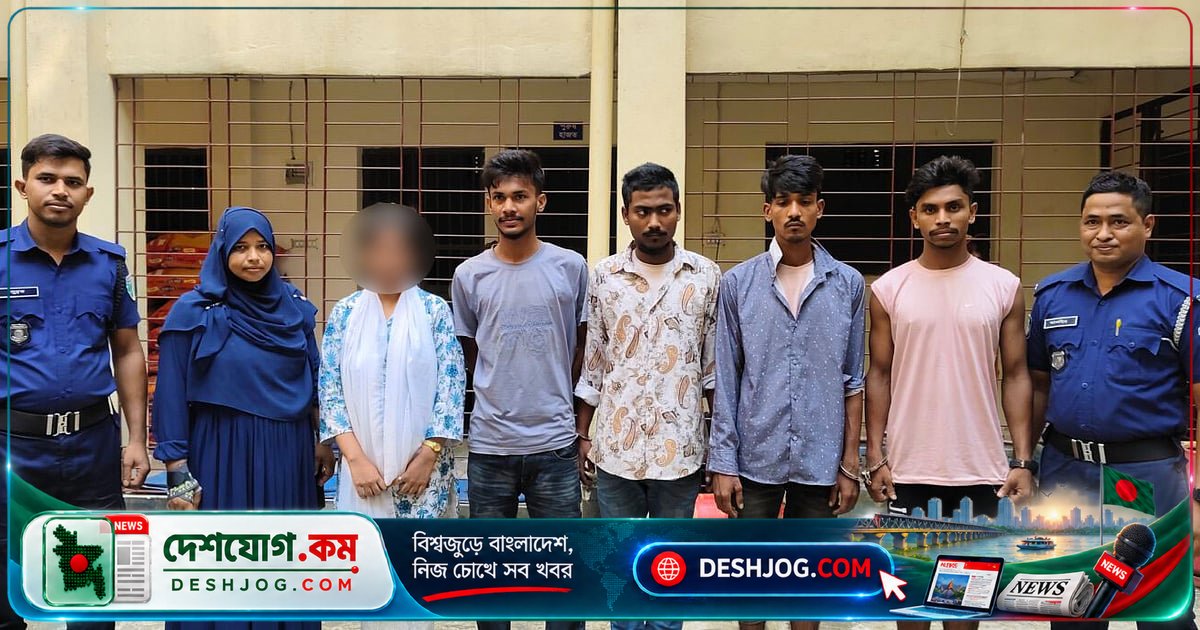 সিলেটের গৃহবধূকে ভারতে পাচারের চক্রে স্বামীসহ চারজন আটক, বিয়ে চার মাস পর উদ্ধার