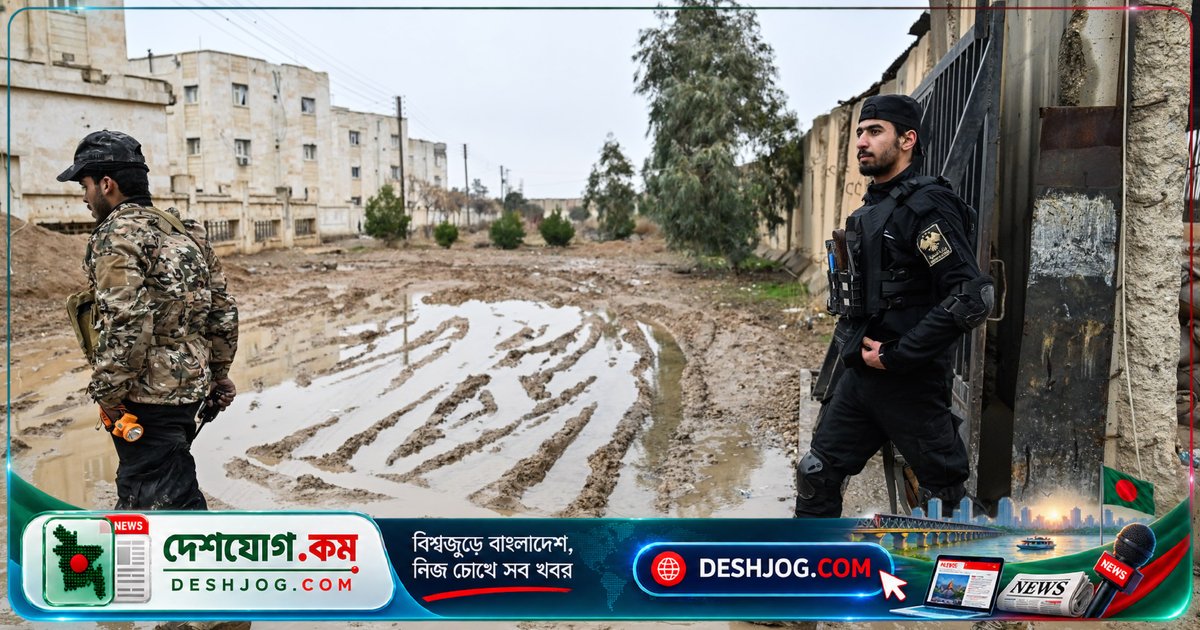 সিরিয়ার উত্তরাঞ্চলের কারাগারে আগুনে অন্তত সাতজন মারা যায়, দশকোটি আহত ও জ্বলন্ত বন্দী দাঙ্গা