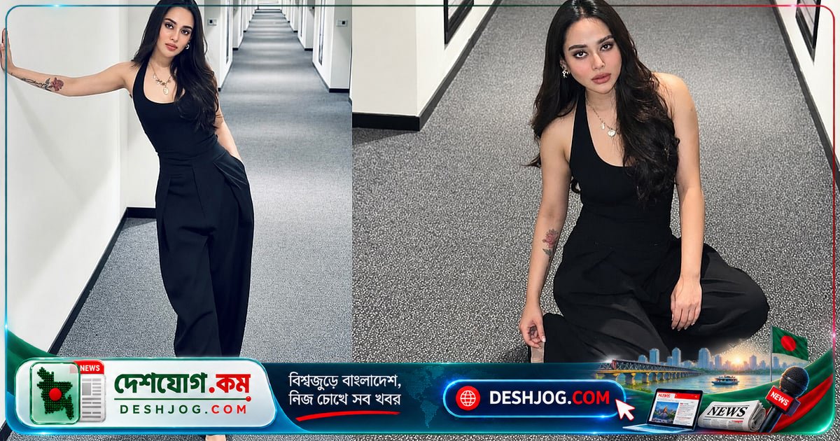তমা মির্জার অল-কালো লুক: আত্মবিশ্বাসের সাথে মিনিমালিস্ট স্টাইলশো