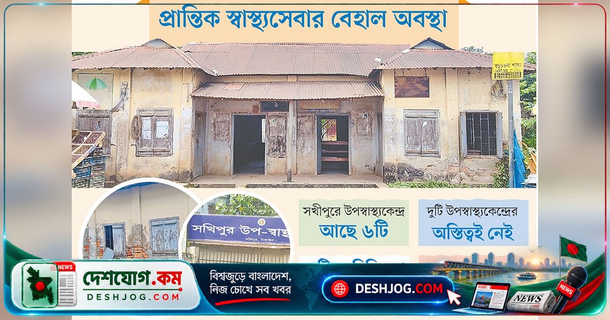টাঙ্গাইল সখীপুরে উপস্বাস্থ্যকেন্দ্রে চিকিৎসা সেবা খালি পড়ে: স্থাপনা ও কর্মকর্তা উভয়ই নেই