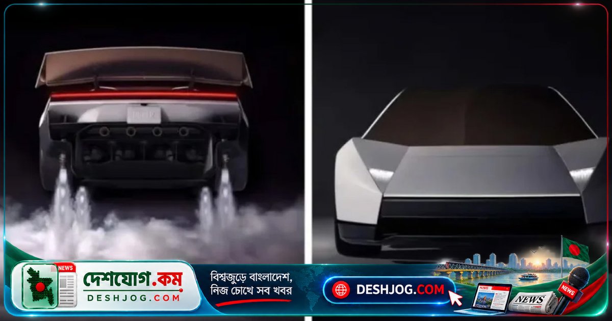 টেসলা রোডস্টার: শূন্যে ভাসতে সক্ষম উড়ন্ত স্পোর্টস কার উন্মোচন ইলন মাস্কের টেক্সাসে