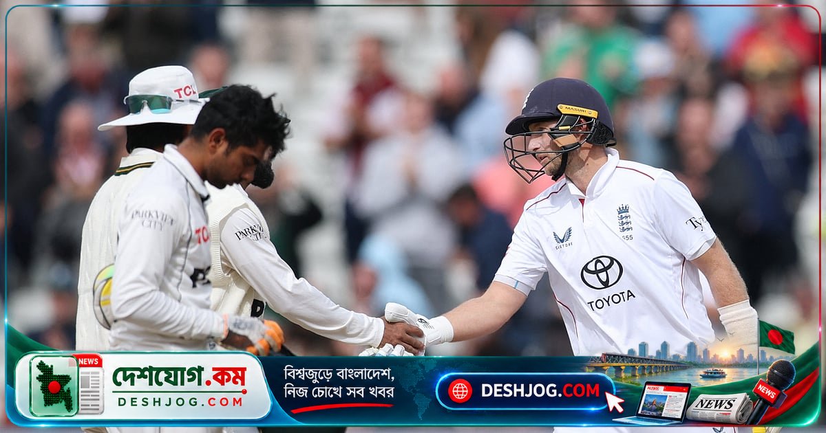 টেস্ট ক্রিকেটে সেঞ্চুরি ছাড়াই বিশ্ব রেকর্ড গড়লো ইংল্যান্ড-পাকিস্তান সিরিজ