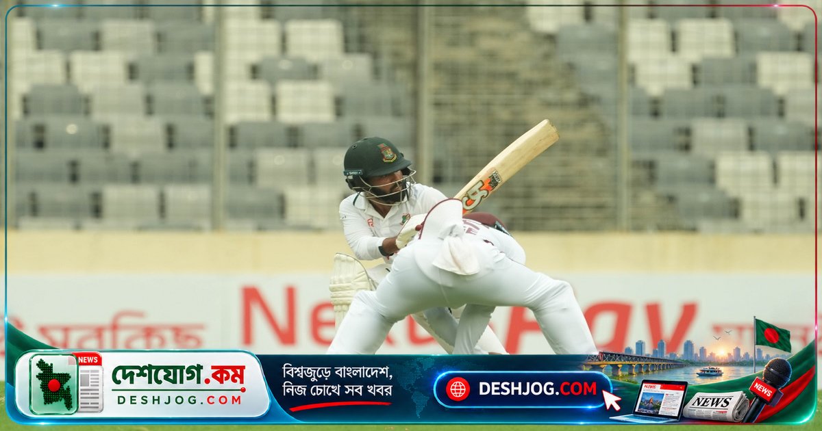 টেস্টে চোটে পড়ে স্ট্রেচারে বহন হৃদয় জশুয়া বিশপের বল, মাঠ ছাড়েন অপরাজিত ৪২ রানে