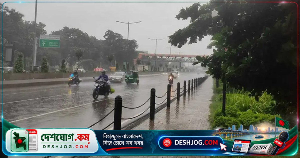 বজ্রসহ বৃষ্টির আশঙ্কা: ৮ বিভাগে মাঝারি থেকে ভারী বর্ষণ হতে পারে