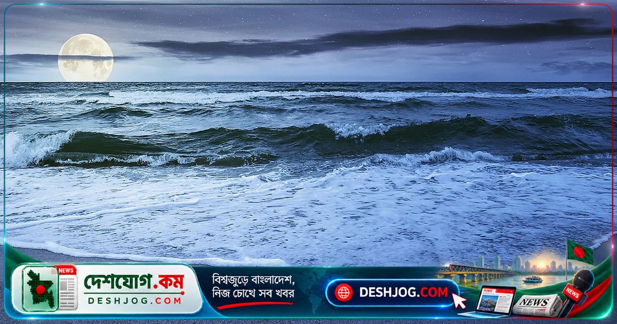 চাঁদ ও সূর্যের মহাকর্ষের গোপন খেলা: জোয়ার-ভাটার সৃষ্টির বিজ্ঞান ও বৈজ্ঞানিক ব্যাখ্যা