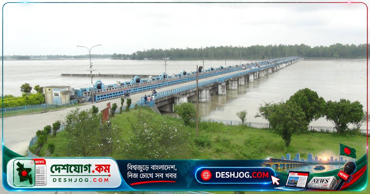 তিস্তা নদীর পানি বিপদসীমা ছাড়লো, লালমনিরহাটে বন্যার আশঙ্কা বেড়েছে