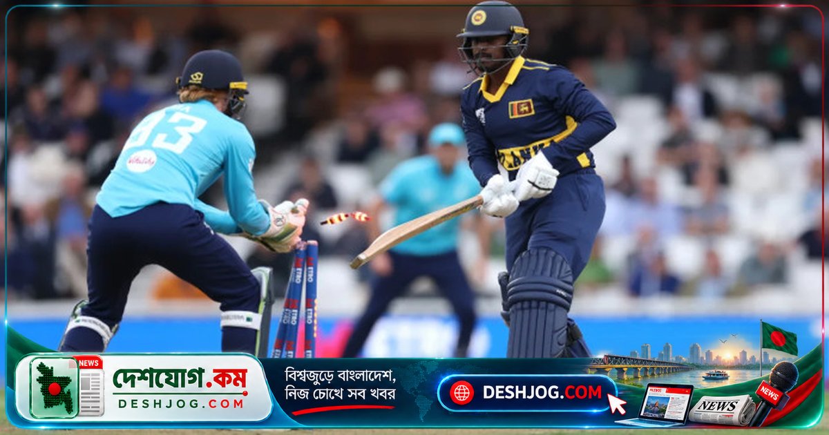 টম ব্যান্টনের সেঞ্চুরিতে ইংল্যান্ড শ্রীলঙ্কার বিপক্ষে টানা পঞ্চম ওয়ানডে সিরিজ জিতেছে
