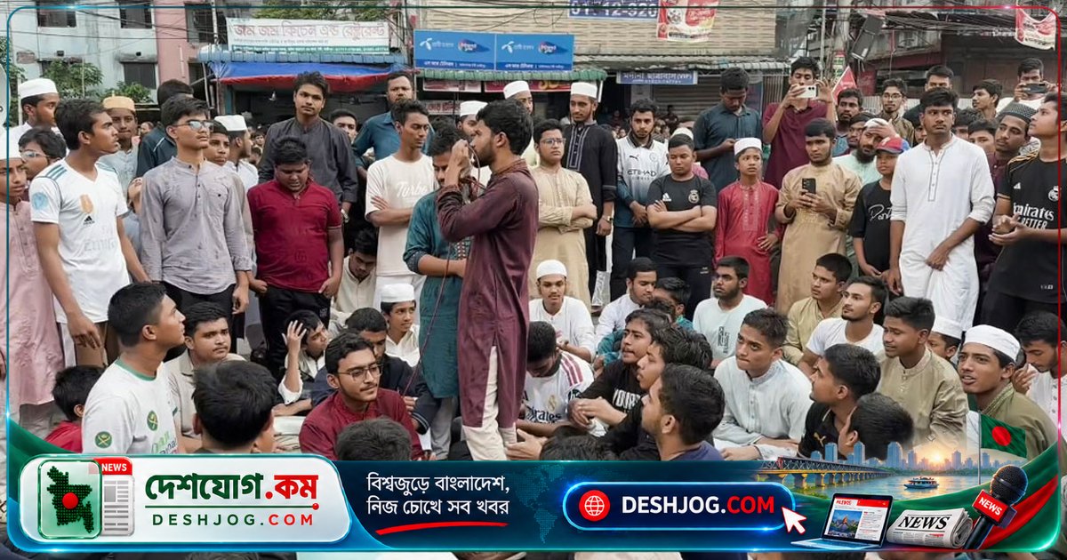 টঙ্গীতে শিক্ষার্থী আহত হলে মহাসড়ক অবরোধ: ফুটওভার ব্রিজ দাবিতে বিক্ষোভ