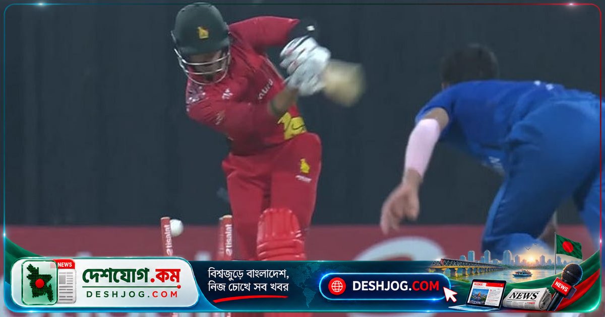 তোয়ালের আকস্মিক পতন! বোল্ড হওয়া ব্যাটসম্যানকে রক্ষা করে ডেড বল সিদ্ধান্ত
