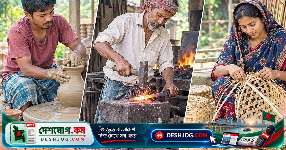 মাটির হাঁড়ি থেকে প্লাস্টিকের জিনিসে: হারিয়ে যাচ্ছে বাংলাদেশের ঐতিহ্যবাহী পেশাগুলো