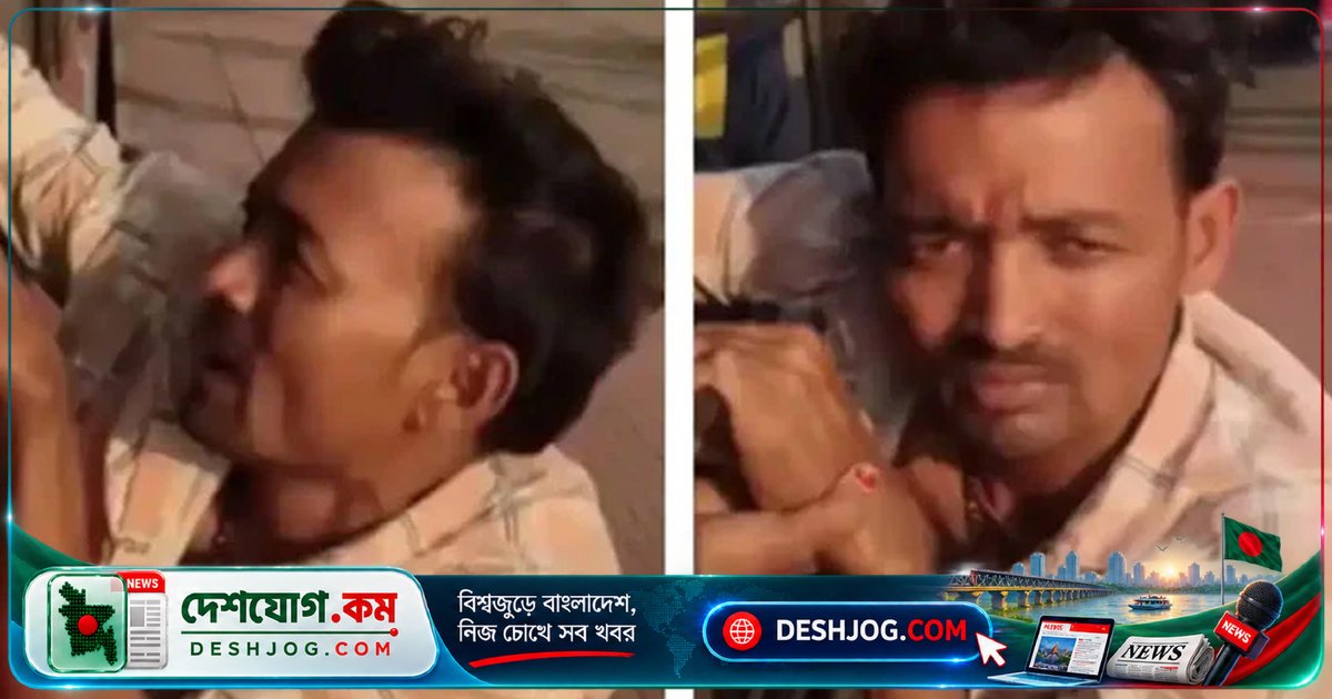 চলন্ত ট্রেনের জানালা দিয়ে মোবাইল ছিনতাইয়ের চেষ্টায় ঝুলে পড়ে চোর, ভিডিও ভাইরাল