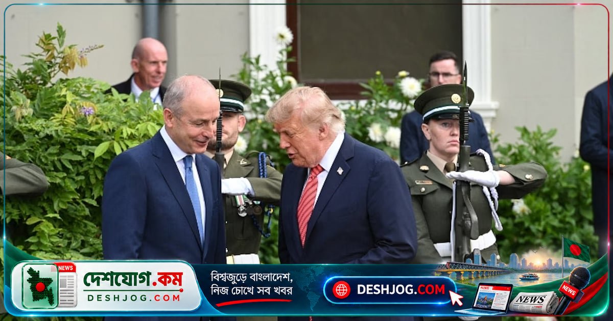 ট্রাম্পের আয়ারল্যান্ড একত্রীকরণের আহ্বান: যুক্তরাজ্য প্রতিবাদ করে গণভোট বাতিল রাখে