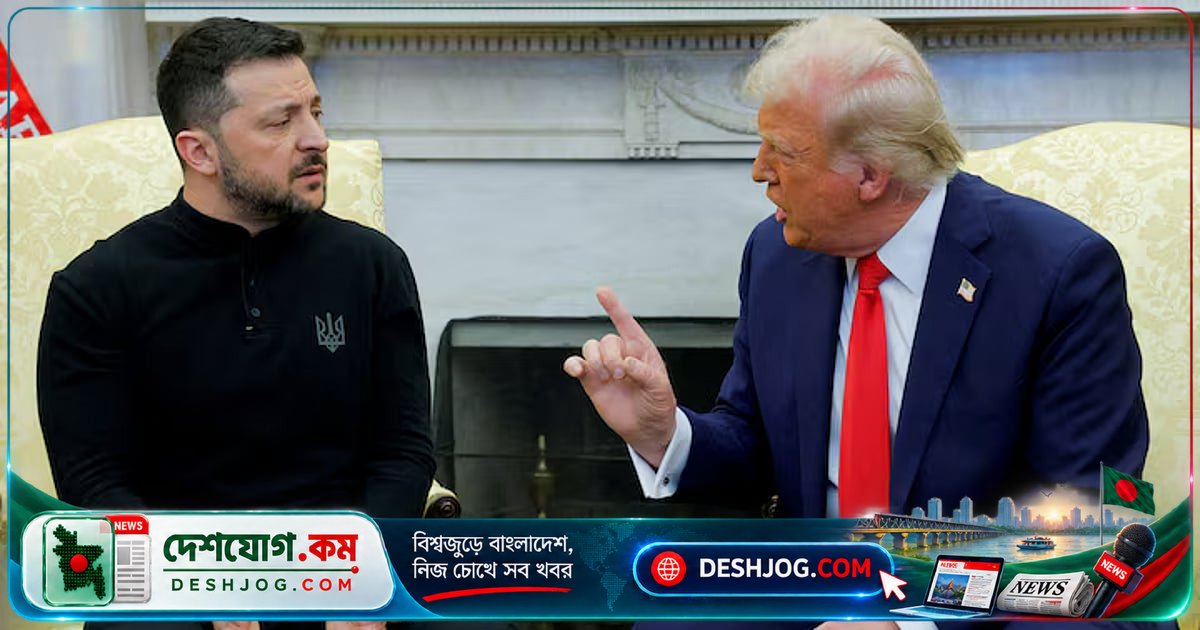 ট্রাম্প: ইউক্রেনে নতুন নেতা নির্বাচন করুন, চুক্তি করে যুদ্ধ বন্ধ করুন