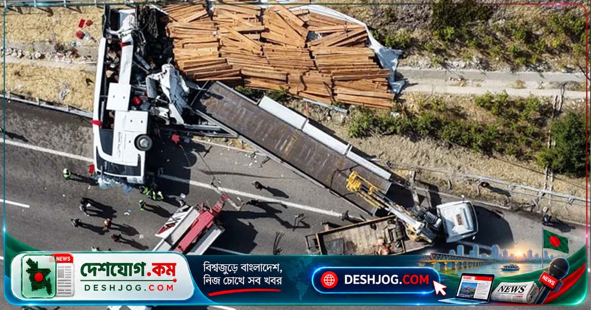 তুরস্কের মানিসা প্রদেশে বাস-ট্রাক সংঘর্ষে ১১ জন নিহত, ২৭ আহত
