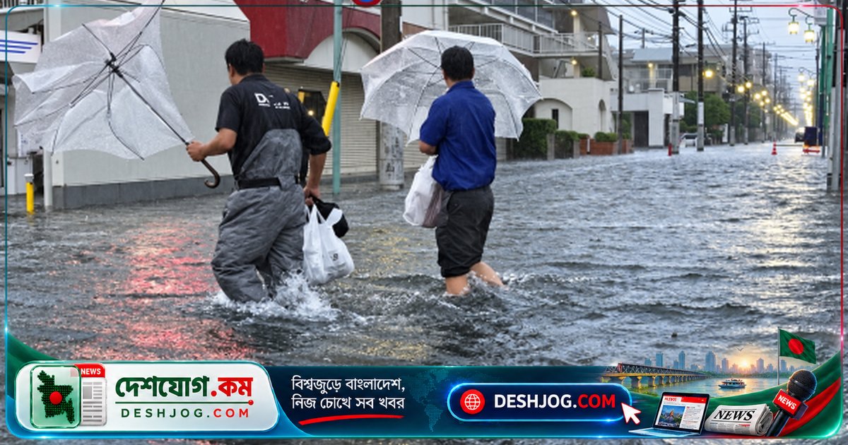 'দুজুয়ান' টাইফুনে জাপান বিপর্যস্ত: ২০ লাখ মানুষ আশ্রয় নিতে বাধ্য, শত শত ফ্লাইট বাতিল