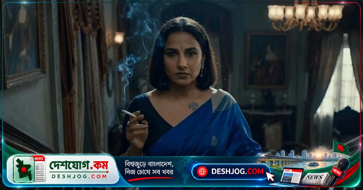 'জেলার ২'-এ বিদ্যা বালানের রহস্যময় সিগারেট লুক: দর্শকদের মনে জাগে কৌতূহল