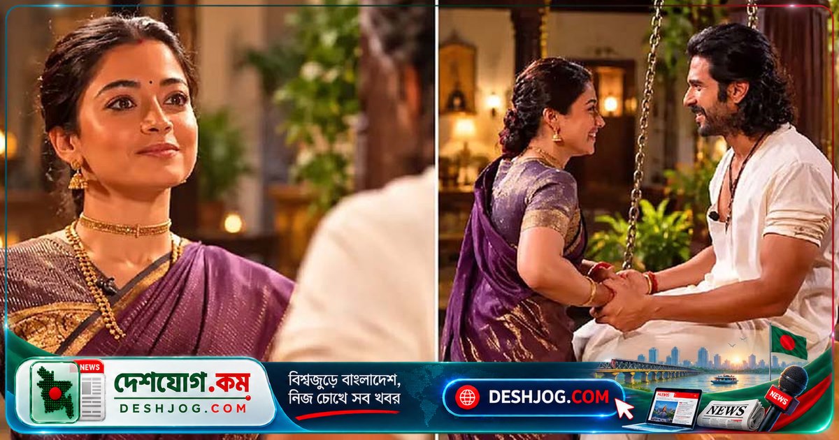 'রণবালী' সেটে বিজয়-রাশমিকার মিষ্টি মুহূর্ত: 'পুক্কি' জুটি ভক্তদের হৃদয় জয়ের চেষ্টা
