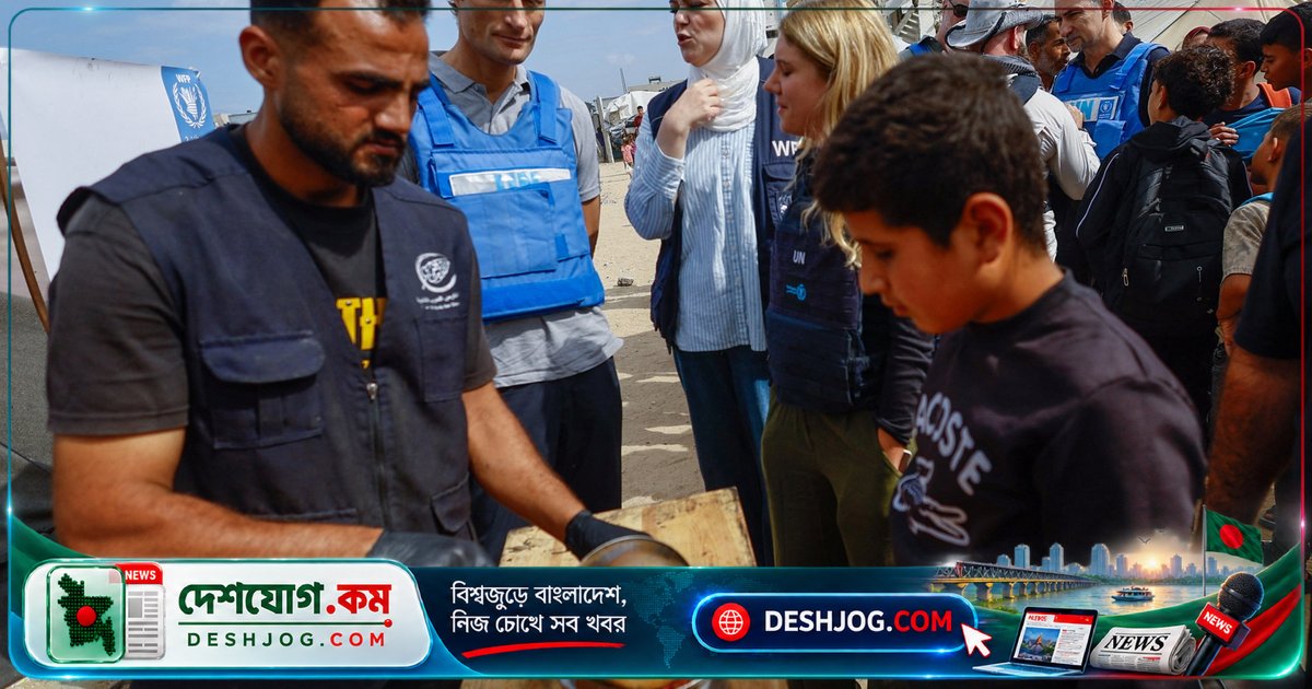 গাজার ৫০০ হাজার প্যালেস্টাইনিকে খাদ্য সহায়তা থেকে বঞ্চিত করে বিশ্ব খাদ্য কর্মসূচি কাটছাড়া