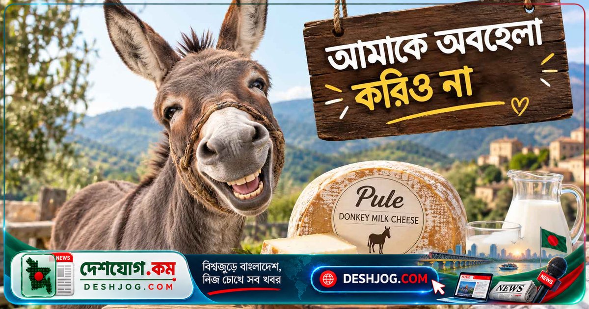 গাধার দুধ থেকে তৈরি বিশ্বের সবচেয়ে দামি পনির ‘পুলে’: কেন ১ কেজি ১ হাজার ইউরোর দাম?