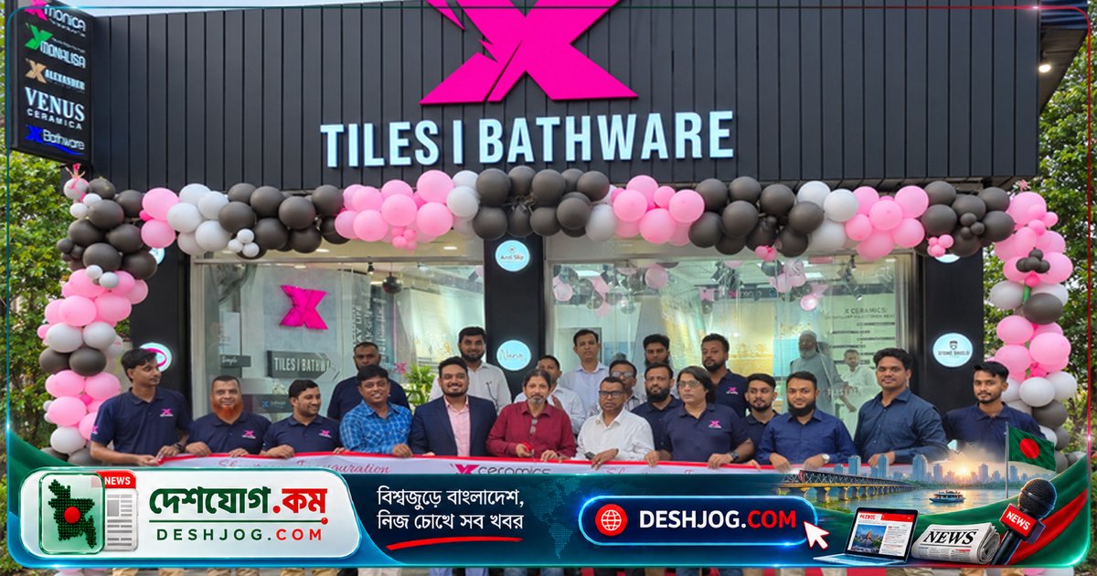 মীরের বাজারে এক্স টাইলস উদ্বোধন করে গ্রাহকদের কাছে পৌঁছানোর নতুন যাত্রা