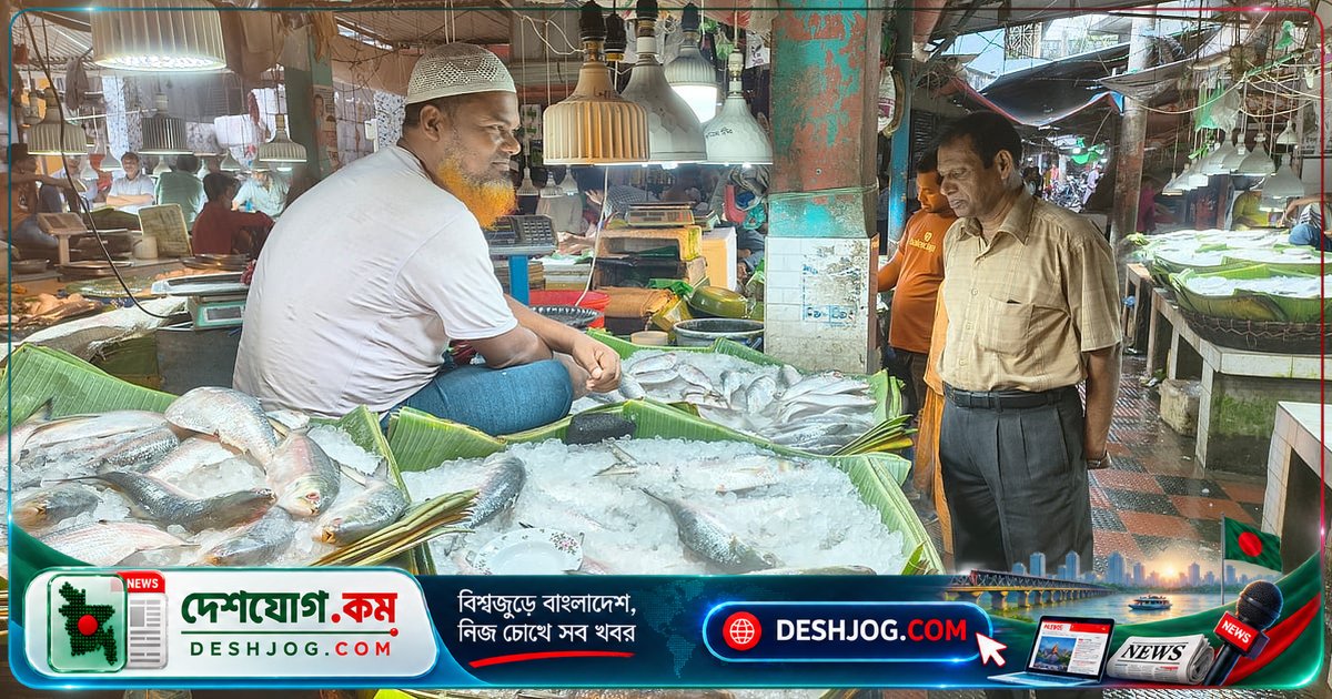 যশোরের বাজারে ভারতীয় ইলিশ বিক্রি হচ্ছে ‘বরিশালের ইলিশ’ নামে: ক্রেতাদের অভিযোগ স্বাদ ও গুণগত মান কম