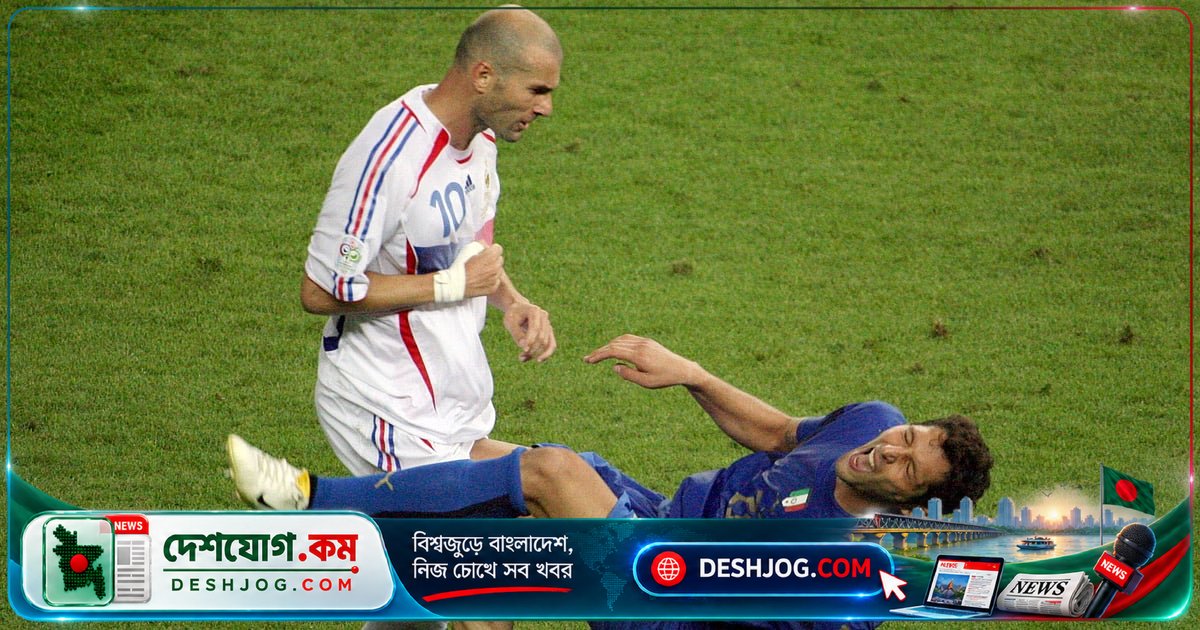 '৯৮ বিশ্বকাপের সেই ঢুস’ নিয়ে জিদান এবার স্যুট পড়ে ইতালির মুখোমুখি ফ্রান্সের কোচ